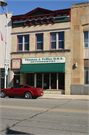 140 Front Street, a Commercial Vernacular small retail building, built in Beaver Dam, Wisconsin in 1910.