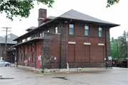 1625 DEPOT ST, a Prairie School depot, built in Stevens Point, Wisconsin in 1918.