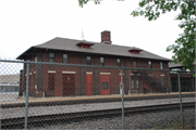 1625 DEPOT ST, a Prairie School depot, built in Stevens Point, Wisconsin in 1918.