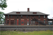 1625 DEPOT ST, a Prairie School depot, built in Stevens Point, Wisconsin in 1918.