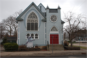 1700 STRONGS AVE, a Early Gothic Revival church, built in Stevens Point, Wisconsin in 1900.