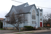 1700 STRONGS AVE, a Gothic Revival church, built in Stevens Point, Wisconsin in 1900.