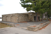 BUKHOLT PARK ST, INTERSECTION WITH FRONT ST, a Rustic Style bath house/restroom facility, built in Stevens Point, Wisconsin in 1936.