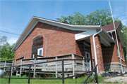772 KOSHKONONG RD, a Gabled Ell school-one to six room, built in Christiana, Wisconsin in 1921.