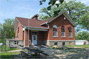 772 KOSHKONONG RD, a Gabled Ell school-one to six room, built in Christiana, Wisconsin in 1921.
