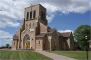 N6235 COUNTY HIGHWAY V, a Late Gothic Revival house of worship, built in Lima, Wisconsin in 1936.