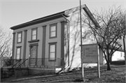 110 FRONT ST, a Greek Revival social recreational/fraternal hall, built in Mineral Point, Wisconsin in 1838.