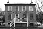 14 SHAKE RAG ST, a Federal house, built in Mineral Point, Wisconsin in 1834.