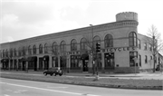 601-627 WILLIAMSON ST, a Romanesque Revival large retail building, built in Madison, Wisconsin in 1898.