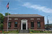 213 N CENTRAL AVE, a Neoclassical/Beaux Arts post office, built in Richland Center, Wisconsin in 1935.