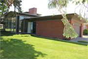215 WILLIAM ST, a Usonian house, built in Racine, Wisconsin in 1946.