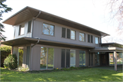 215 WILLIAM ST, a Usonian house, built in Racine, Wisconsin in 1946.