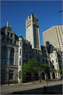 515-519 E WISCONSIN AVE, a Romanesque Revival post office, built in Milwaukee, Wisconsin in 1899.