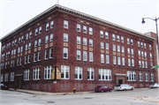 217 4TH ST (AKA 401 WISCONSIN AVE), a Neoclassical/Beaux Arts recreational building/gymnasium, built in Racine, Wisconsin in 1915.