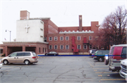 217 4TH ST (AKA 401 WISCONSIN AVE), a Neoclassical/Beaux Arts recreational building/gymnasium, built in Racine, Wisconsin in 1915.