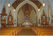 7125 COUNTY HIGHWAY K, a Late Gothic Revival church, built in Springfield, Wisconsin in 1901.