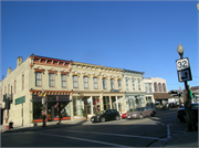 507 BROADWAY, a Italianate grocery store/supermarket, built in Sheboygan Falls, Wisconsin in 1878.
