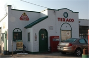 23923 BURROWS RD, a Spanish/Mediterranean Styles gas station/service station, built in Independence, Wisconsin in 1931.