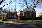 721 E SILVER SPRING DR, a Colonial Revival/Georgian Revival house of worship, built in Whitefish Bay, Wisconsin in 1950.