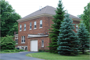 1709 Wyatt Ave, a American Foursquare religious residence, built in Stevens Point, Wisconsin in 1916.