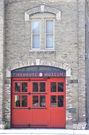 700 6TH ST, a Commercial Vernacular fire house, built in Racine, Wisconsin in 1881.