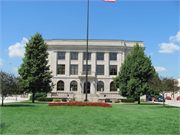 730 WASHINGTON AVE, a Neoclassical/Beaux Arts city/town/village hall/auditorium, built in Racine, Wisconsin in 1930.