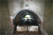 1901 N MAYFAIR RD at railroad tracks to west 1901 N MAYFAIR RD at railroad tracks to west, a NA (unknown or not a building) tunnel, built in Wauwatosa, Wisconsin in 1910.