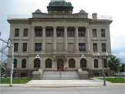 1010 S 8TH ST, a Neoclassical/Beaux Arts courthouse, built in Manitowoc, Wisconsin in 1906.