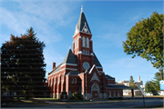 525 W MAIN ST 525 W MAIN ST, a Late Gothic Revival house of worship, built in Waupun, Wisconsin in 1909.