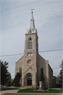 653 MILWAUKEE ST, a Late Gothic Revival church, built in Lomira, Wisconsin in 1905.