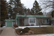 418 CRITCHELL TERRACE, a Lustron house, built in Madison, Wisconsin in 1949.