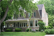 803 S EAST AVE, a Dutch Colonial Revival house, built in Waukesha, Wisconsin in 1903.
