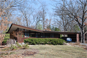 3918 PLYMOUTH CIR, a Usonian house, built in Madison, Wisconsin in 1962.