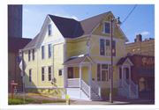 1235-1237 E BRADY ST, a Queen Anne duplex, built in Milwaukee, Wisconsin in 1881.