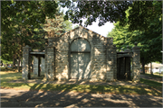 Burlington Cemetery Chapel, a Building.