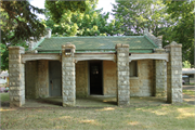 Burlington Cemetery Chapel, a Building.