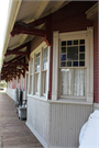 Cudahy Chicago and NorthWestern Railway Depot, a Building.