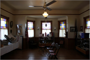 Cudahy Chicago and NorthWestern Railway Depot, a Building.