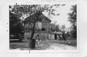 US HIGHWAY 51, 1547, a Gabled Ell house, built in Rutland, Wisconsin in 1880.
