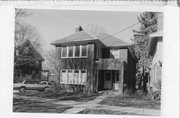 1920 KENDALL AVE, a Prairie School duplex/two-flat, built in Madison, Wisconsin in 1924.