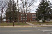 1310 S GRAND AVE (AKA 116-166 SCHOOL ST), a Late Gothic Revival elementary, middle, jr.high, or high, built in Schofield, Wisconsin in 1923.