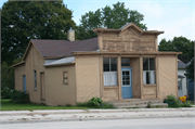 2012 WISCONSIN AVE, a Boomtown small retail building, built in New Holstein, Wisconsin in 1880.