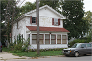 711 E HIGH ST, a Greek Revival warehouse, built in Milton, Wisconsin in 1840.