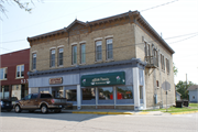 541 VERNAL AVE, a Commercial Vernacular large retail building, built in Milton, Wisconsin in 1890.