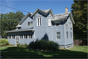 302 E MADISON AVE, a Queen Anne house, built in Milton, Wisconsin in 1885.