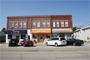 311-319 PARKVIEW DR, a Commercial Vernacular large retail building, built in Milton, Wisconsin in 1916.