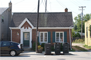 655 COLLEGE STREET, a Colonial Revival/Georgian Revival small office building, built in Milton, Wisconsin in 1941.