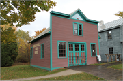 HERITAGE HILL STATE PARK, a Boomtown blacksmith shop, built in Allouez, Wisconsin in 1850.