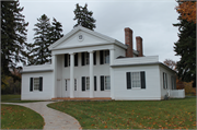 2640 S WEBSTER AVE (HERITAGE HILL STATE PARK), a Greek Revival house, built in Allouez, Wisconsin in 1845.