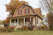 803 DERBY LN, a Dutch Colonial Revival house, built in Allouez, Wisconsin in 1910.